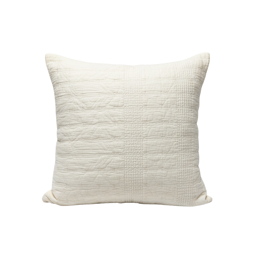 Haven Quilt Set — Cream White