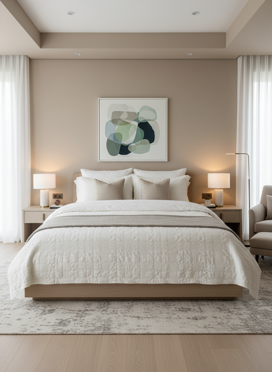 Haven Quilt Set — Cream White