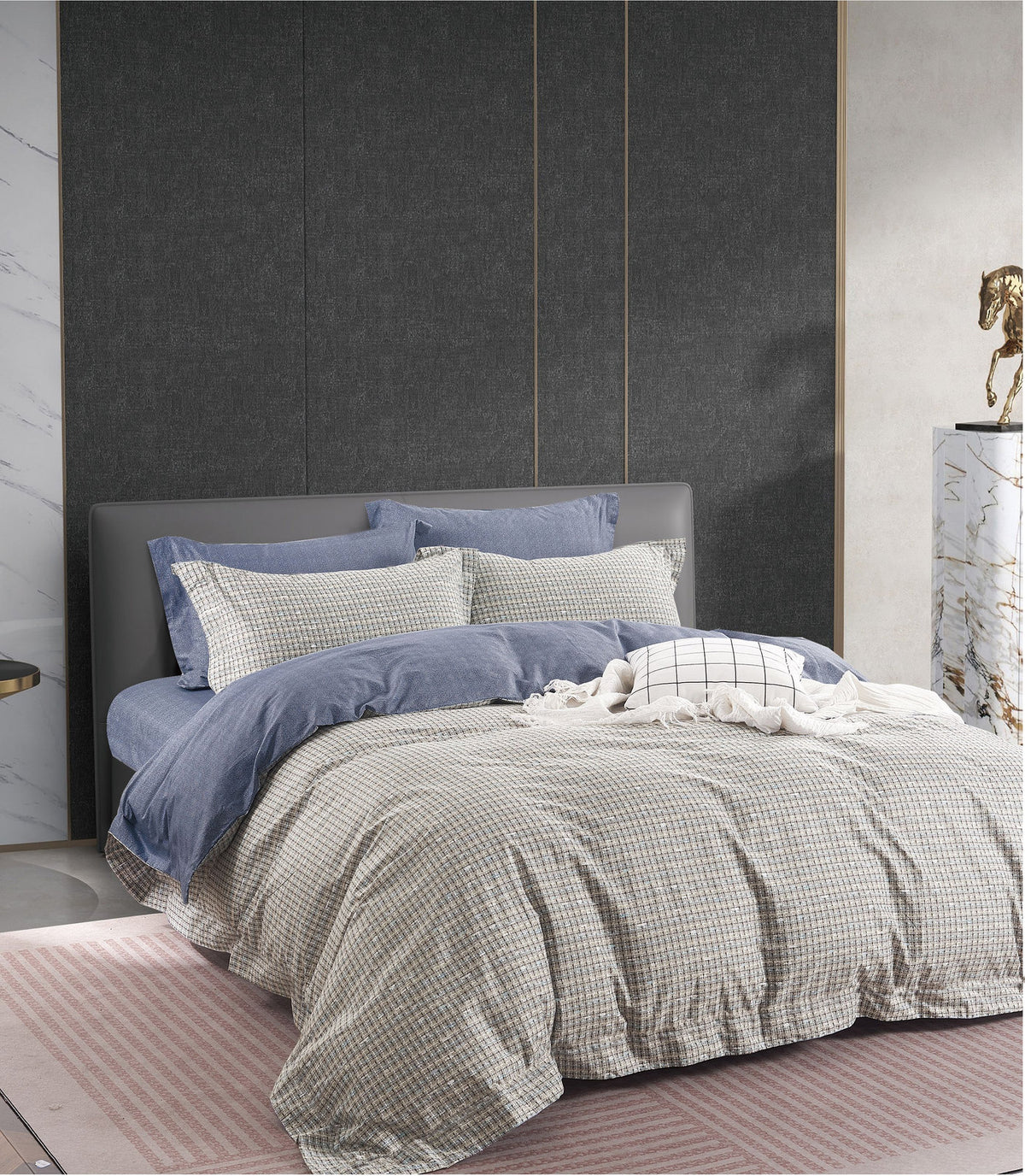 Ludovic 400 thread count cotton duvet cover