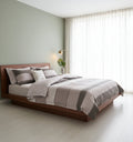 Will duvet cover set on a made bed
