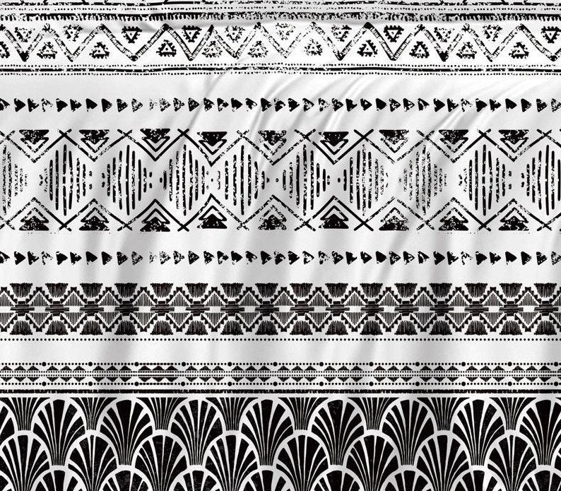Close-up of the Macy embroidered quilting