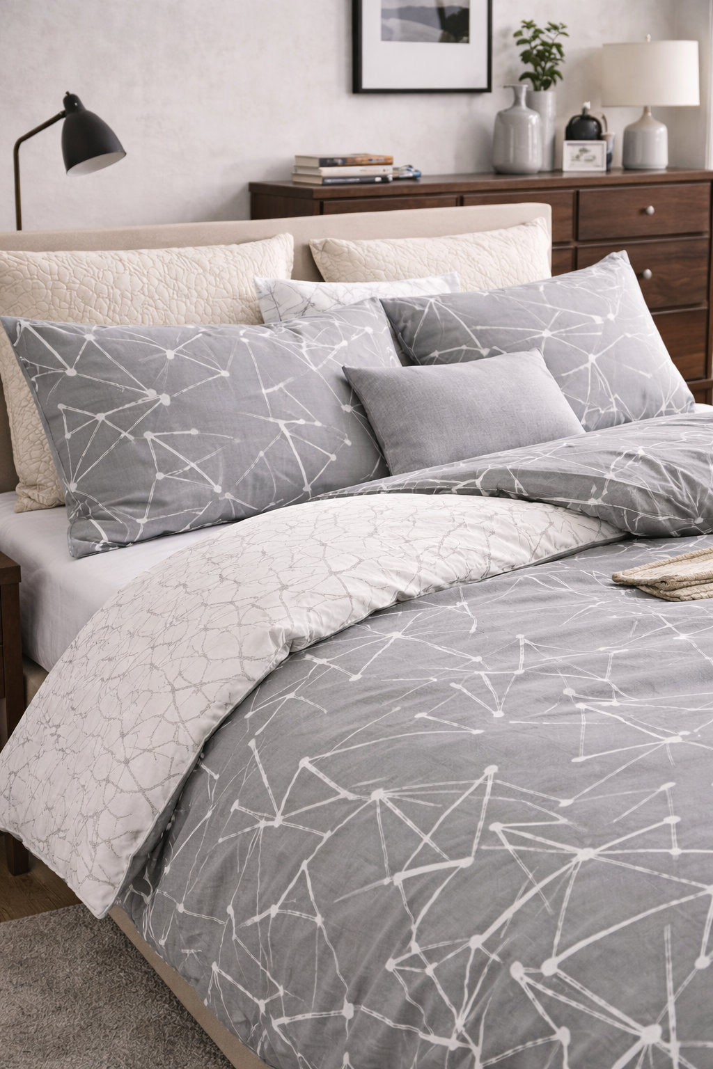 Louis 400 thread count cotton duvet cover