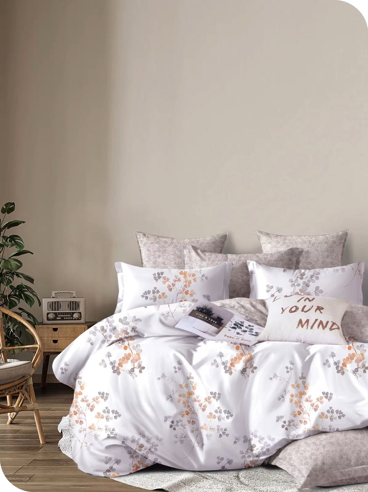 Victoria 400 thread count cotton duvet cover