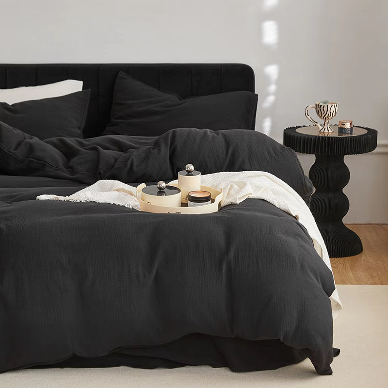 DCL duvet cover set in Black